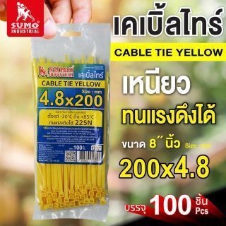เคเบิ้ลไทร์ 200mm(8