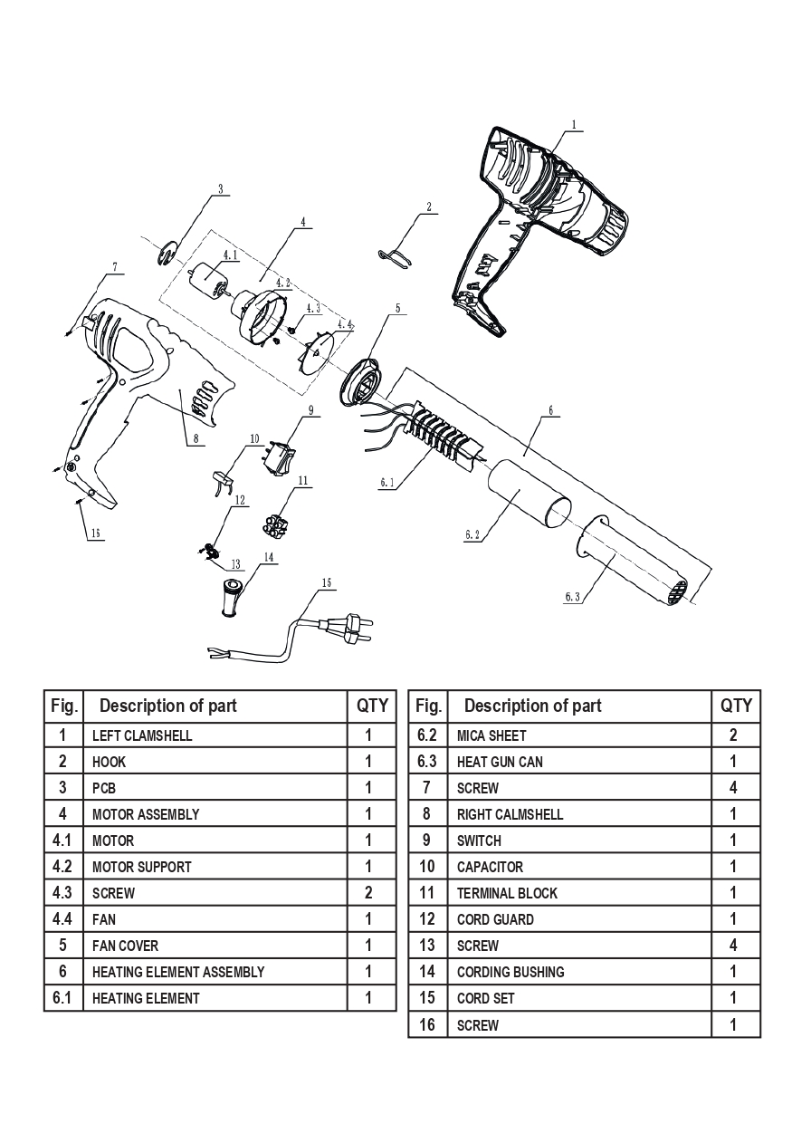 ปืนเป่าลมร้อน